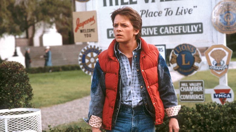 Back to the Future backdrop 7