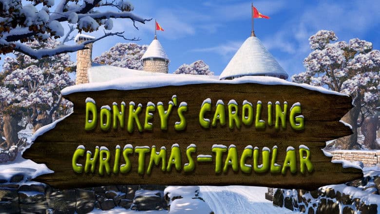 Donkey's Christmas Shrektacular backdrop 5