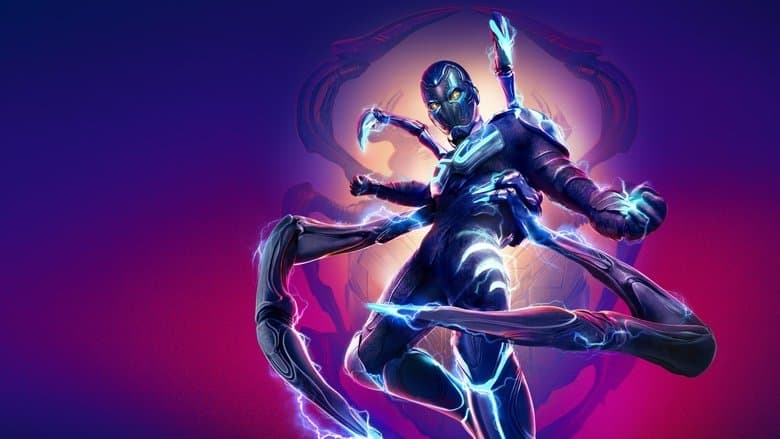 Blue Beetle backdrop 8